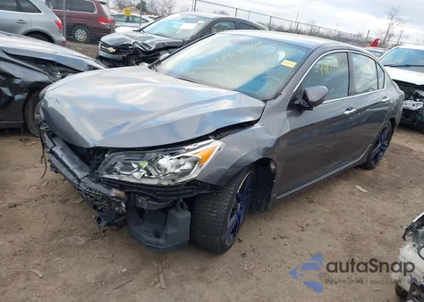 2016 Honda Accord Sport z USA, uszkodzony, nr VIN 1HGCR2F55GA132694